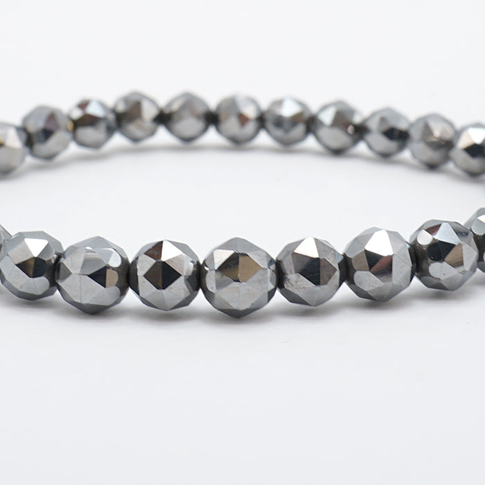 Terahertz Health bracelet 6mm round 100cut