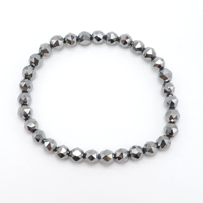 Terahertz Health bracelet 6mm round 100cut