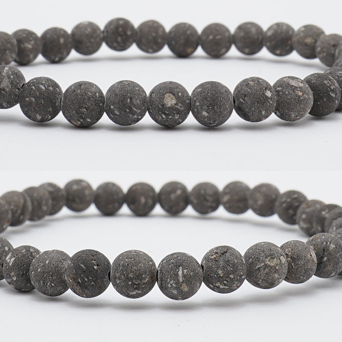 Japan Stones : Yame Stone 6mm bracelet natural stones Health wealth stones