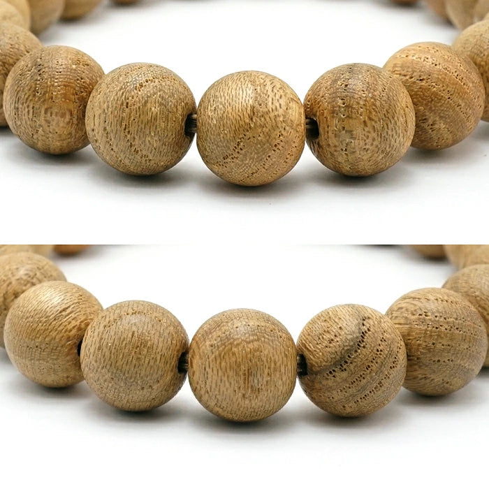 Jindai Elm 10mm - Japanese precious wood - Bracelet natural stones Health tree stones