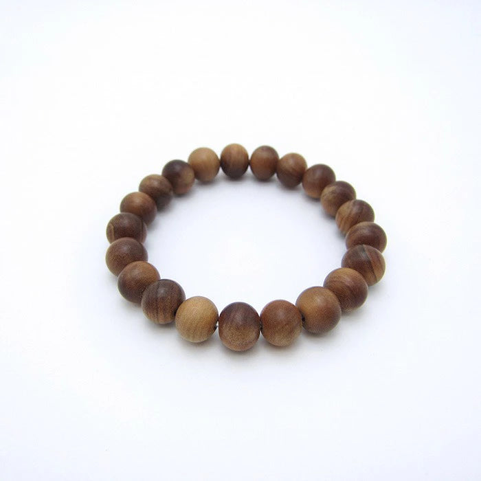 World Powers Wood (Indo) - Sandal Wood 10mm bracelet natural stones Health wealth stone