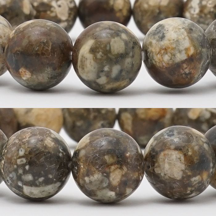 Japan Stones : Kiso Stone 12mm bracelet natural stones Health wealth stones
