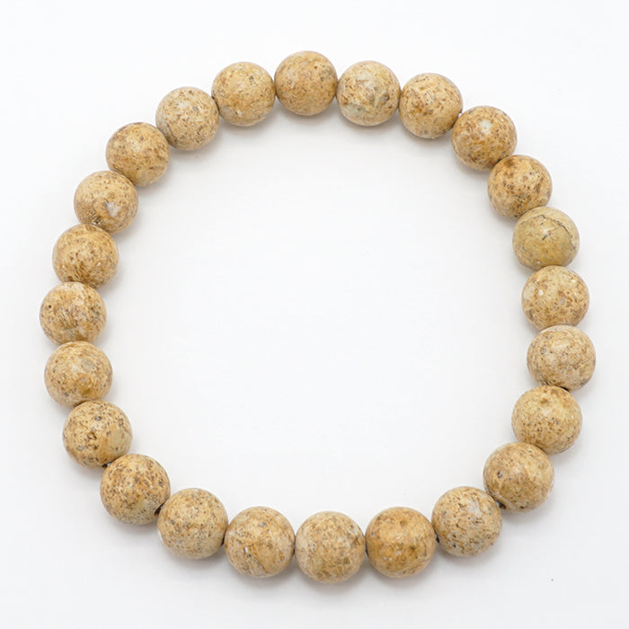 Japan Stones Tatsunite™️ (Yellow) 8mm bracelet natural stones Health wealth stones
