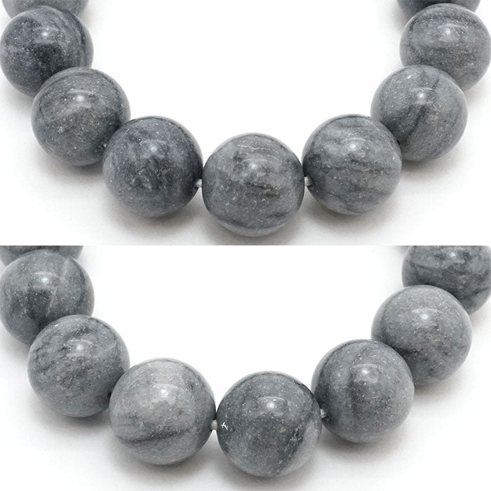 Japan Stones : Karst Stalactite 14mm bracelet natural stones Health wealth stones