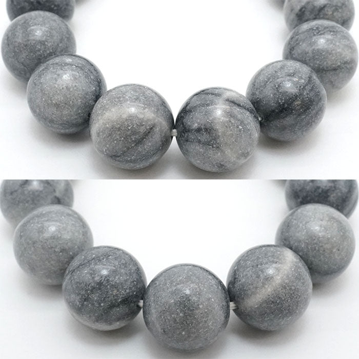 Japan Stones : Karst Stalactite 16mm bracelet natural stones Health wealth stones