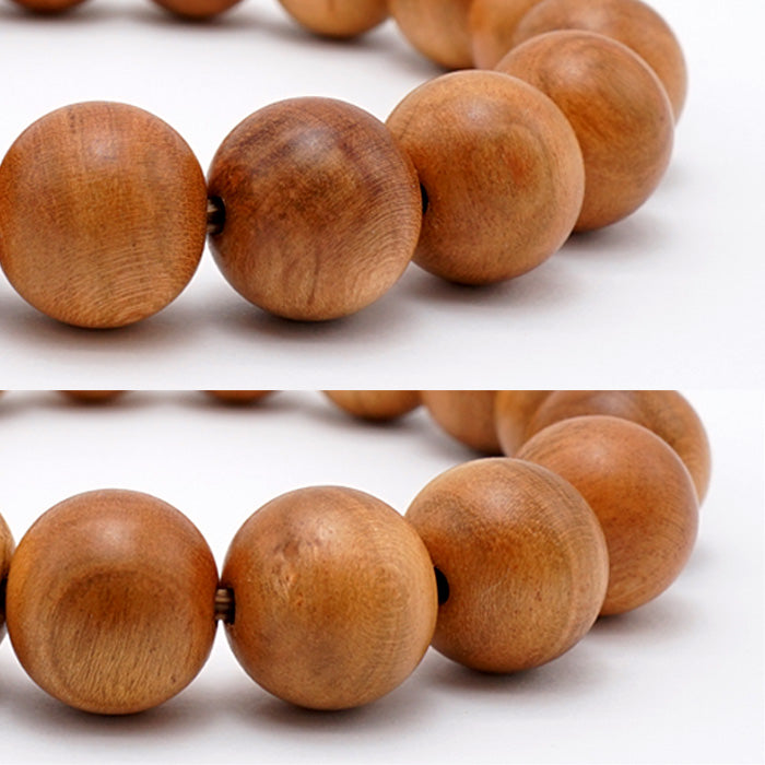 Mt.Koya Cherry 10mm - Japanese precious wood - Bracelet natural stones Health tree stones