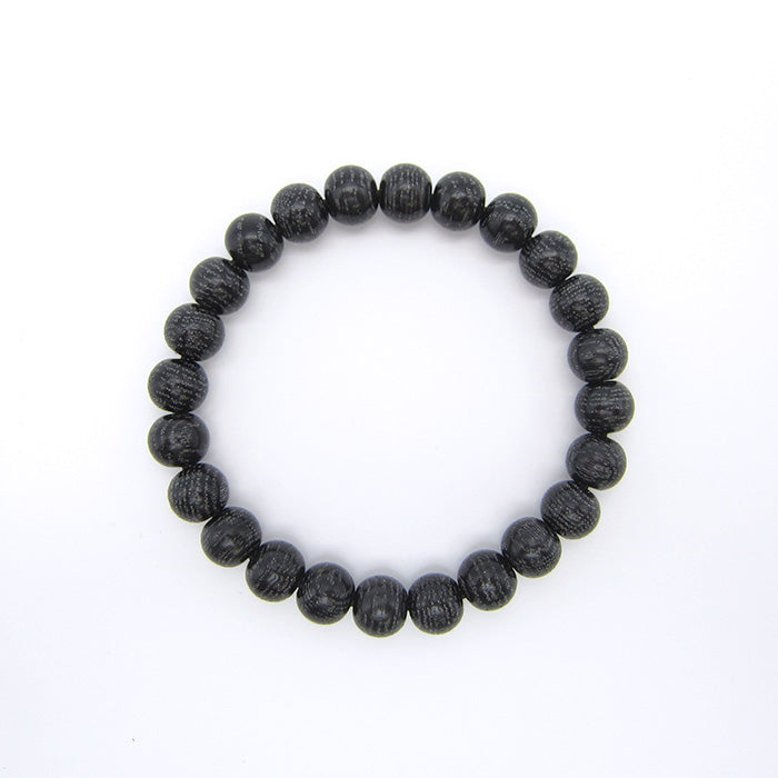 Jindai Chestnut 8mm - Japanese precious wood - Bracelet natural stones Health tree stones