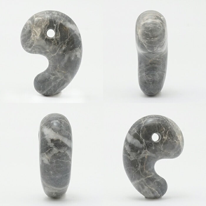 Japan Stones : Churaumi Stone magatama comma shape natural stones Health wealth stones