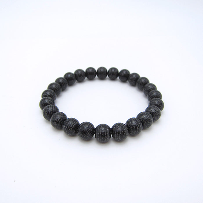 Jindai Chestnut 8mm - Japanese precious wood - Bracelet natural stones Health tree stones