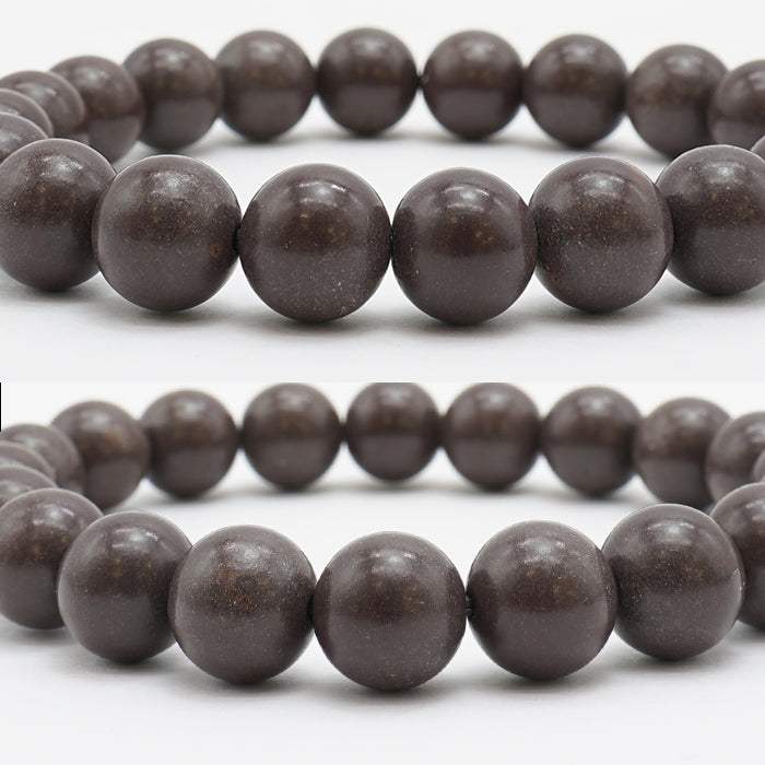 Japan Stones : Black Slate 10mm bracelet natural stones Health wealth stones