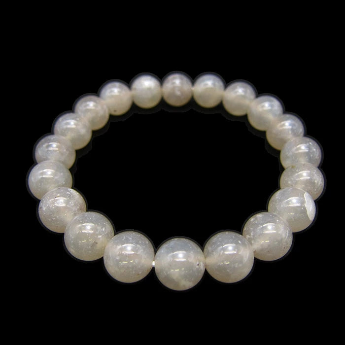 Japan Stones : Yamagata Chalcedony 10mm bracelet natural stones Health wealth stones
