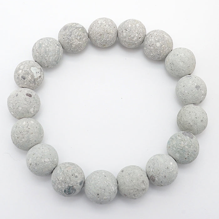 Japan Stones : Fukui Blue 12mm bracelet natural stones Health wealth stones