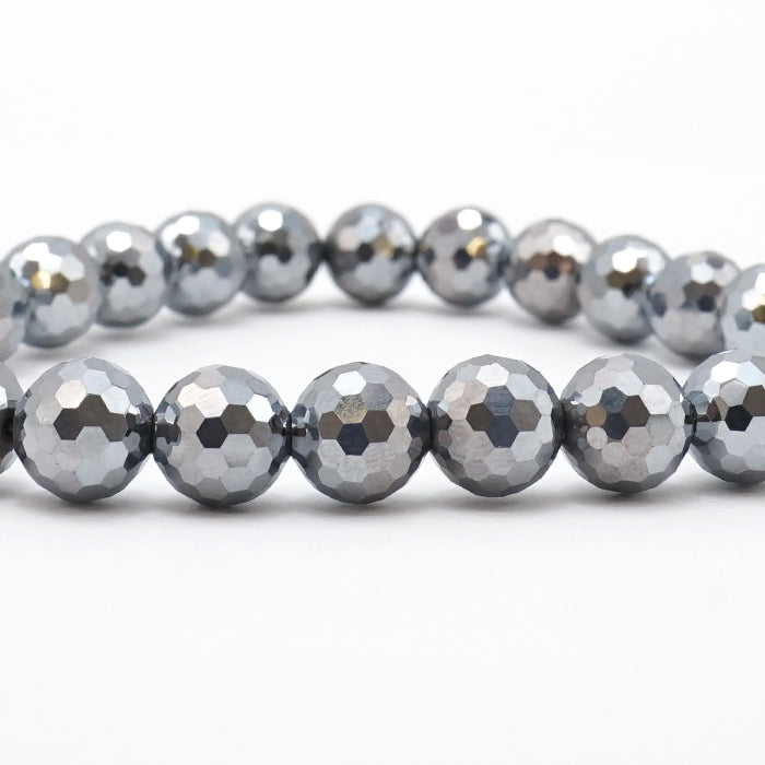 Terahertz Health bracelet 8mm round cut