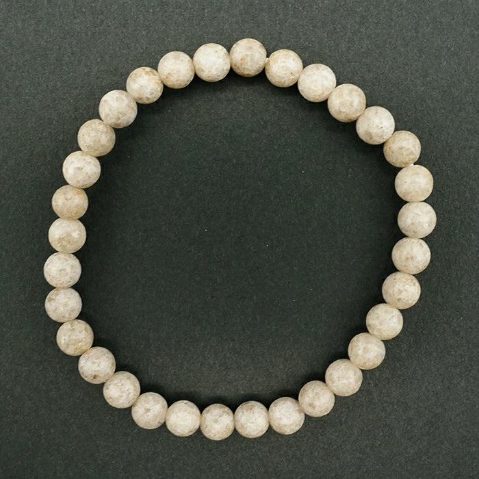 Japan Stones : MIYAZAKI Ninigi Quartz 6mm bracelet natural stones Health wealth stones