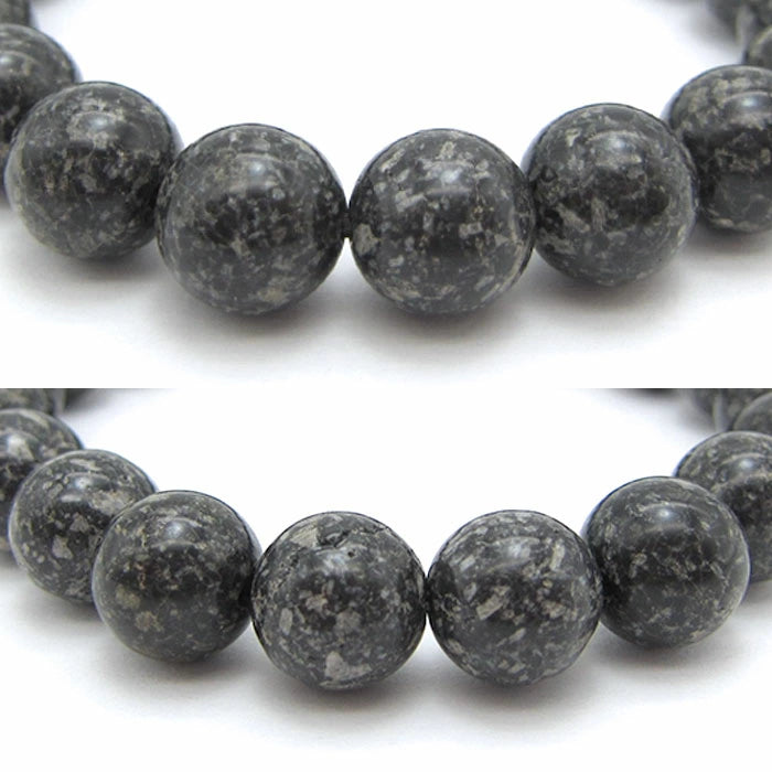 Japan Stones : ONTAKE Black Stone 10mm bracelet natural stones Health wealth stones