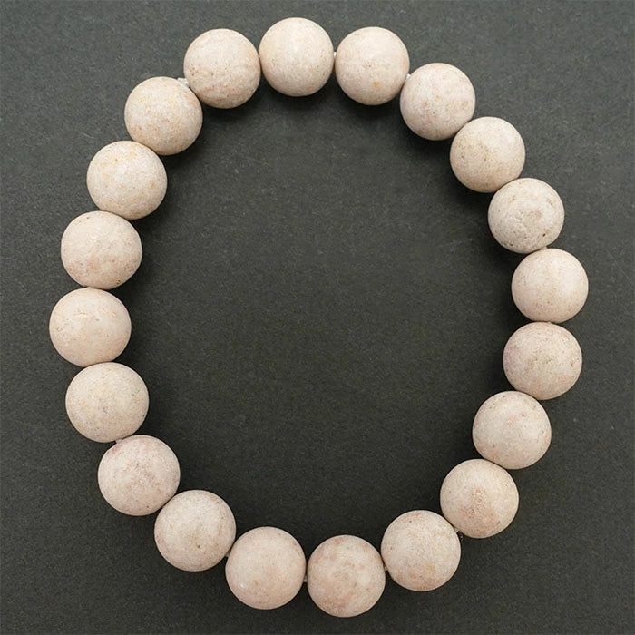 Japan Stones : Pink Fairy Skin 10mm bracelet natural stones Health wealth stones