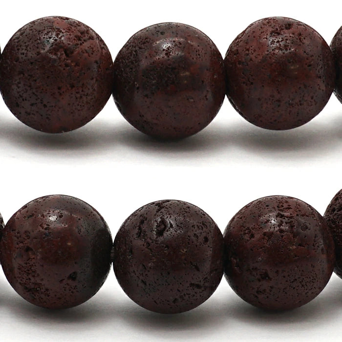 Japan Stones : Red Scoria 10mm bracelet natural stones Health wealth stones