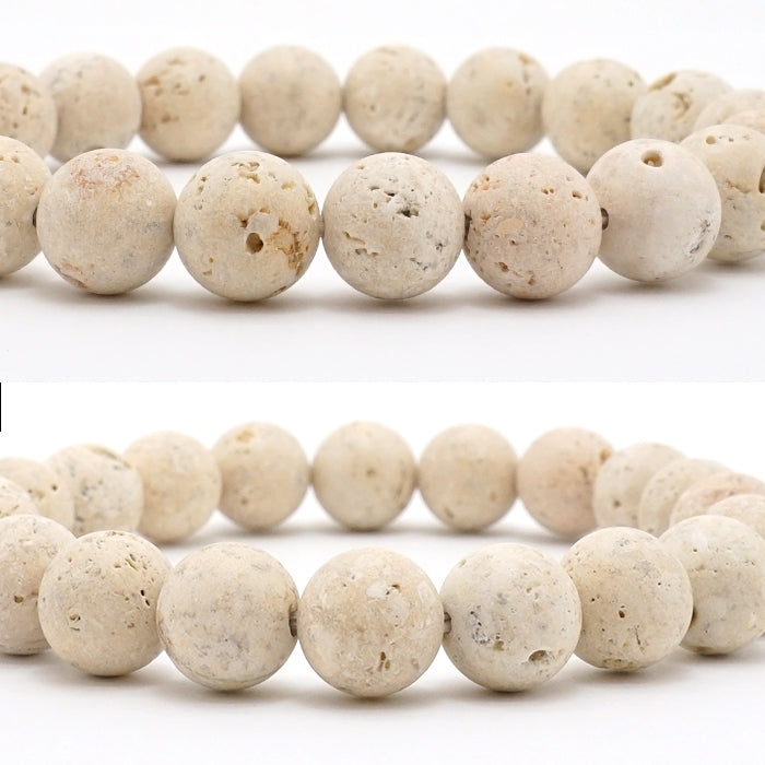 Japan Stones : Ryukyu Limestone 10mm bracelet natural stones Health wealth stones