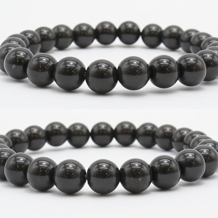 Japan Stones : Sanukite 8mm bracelet natural stones Health wealth stones