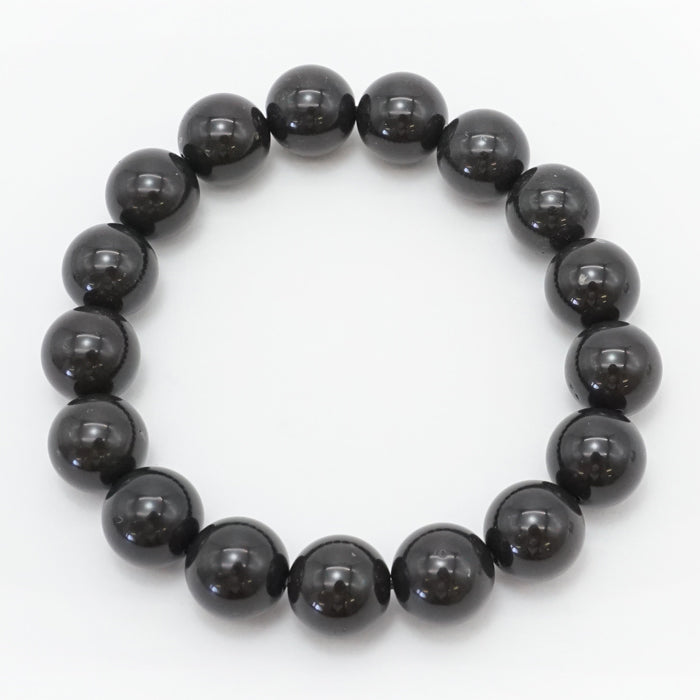 Japan Stones : Sanukite 12mm bracelet natural stones Health wealth stones