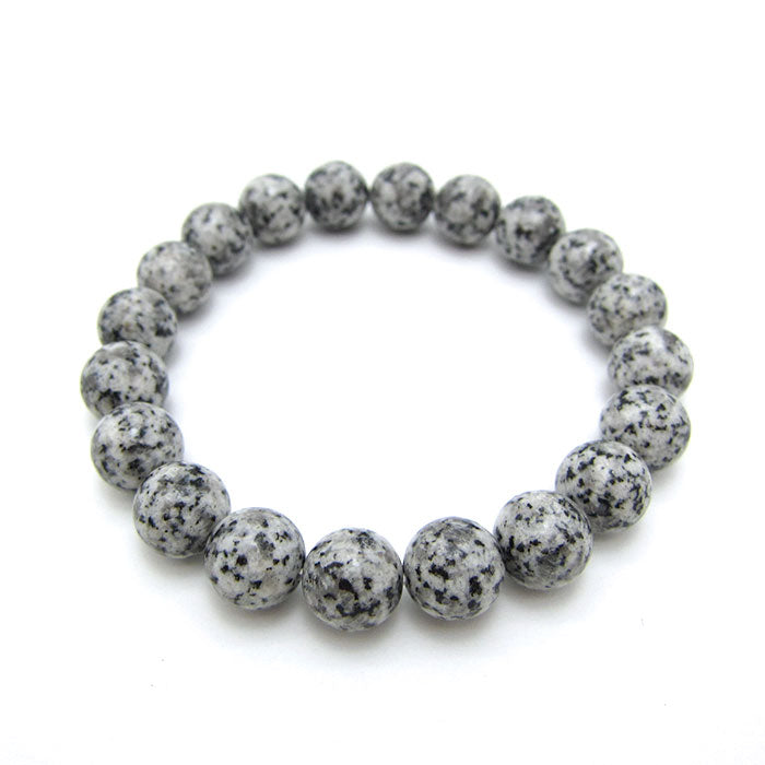 Japan Stones : Takine Granite 10mm bracelet natural stones Health wealth stones
