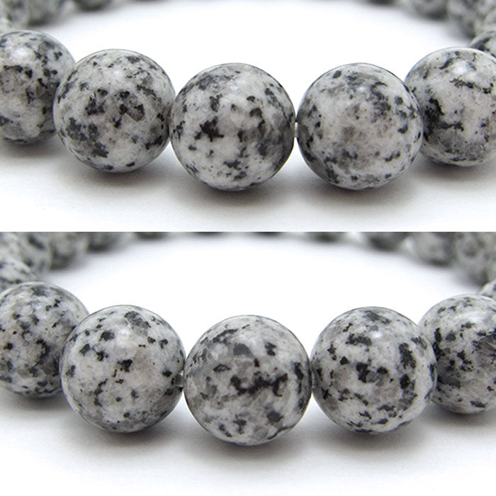 Japan Stones : Takine Granite 10mm bracelet natural stones Health wealth stones