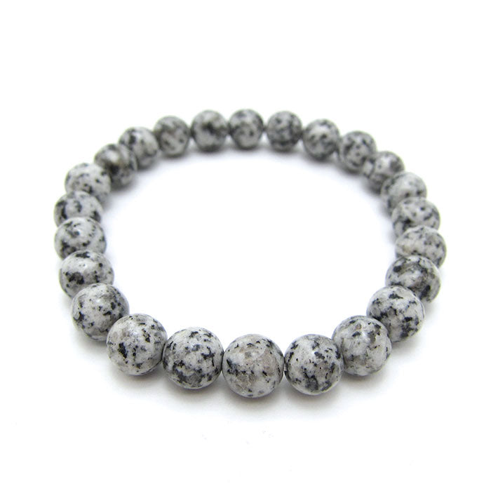 Japan Stones : Takine Granite 8mm bracelet natural stones Health wealth stones