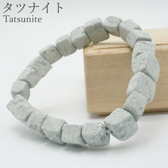 日本宝石诞生石:六月 Tatsunite™️ 14 毫米手链天然宝石健康财富石