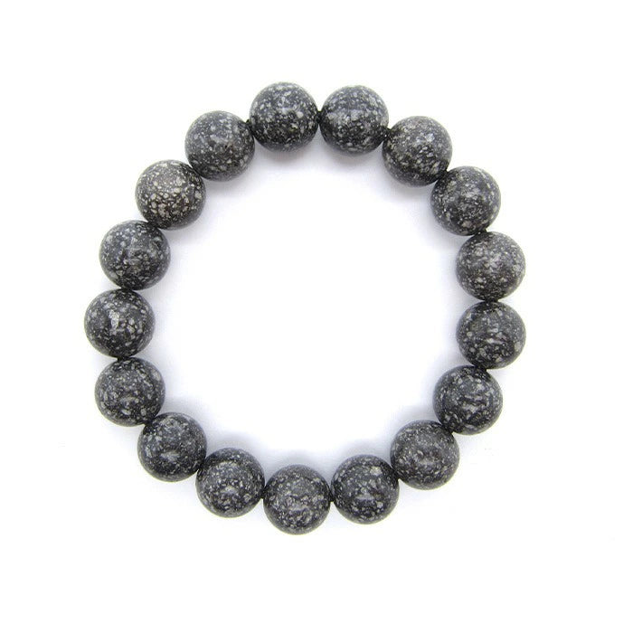 Japan Stones : Togakushi Stone 12mm bracelet natural stones Health wealth stones
