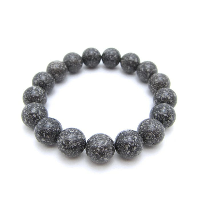 Japan Stones : Togakushi Stone 12mm bracelet natural stones Health wealth stones