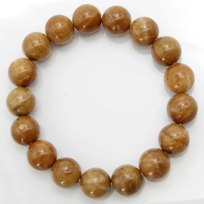 Japan Stones : Yamato Yoshino YELLOW 12mm bracelet natural stones Health wealth stones