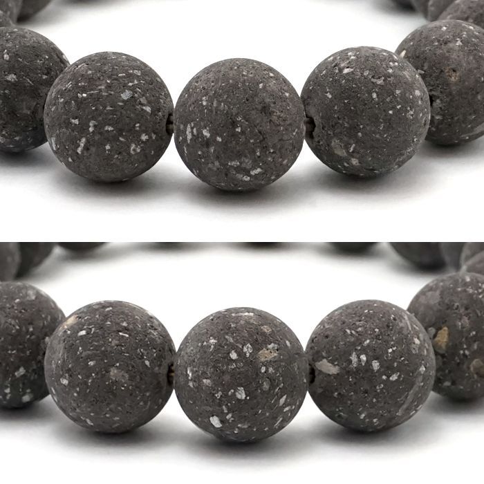 Japan Stones : Yame Stone 12mm bracelet natural stones Health wealth stones