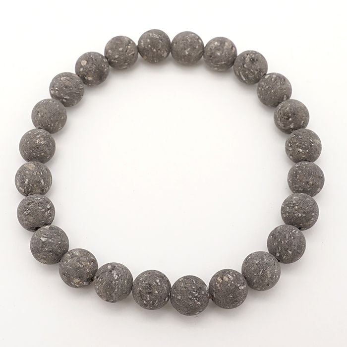 Japan Stones : Yame Stone 8mm bracelet natural stones Health wealth stones