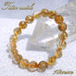 Titin Rutile Quartz 10mm bracelet (One-of-a-kind) [01011001007602205001]