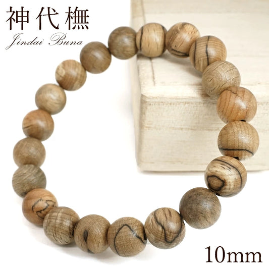 JINDAI BUNA 10mm - Japanese precious wood - Bracelet natural stones Health tree stones
