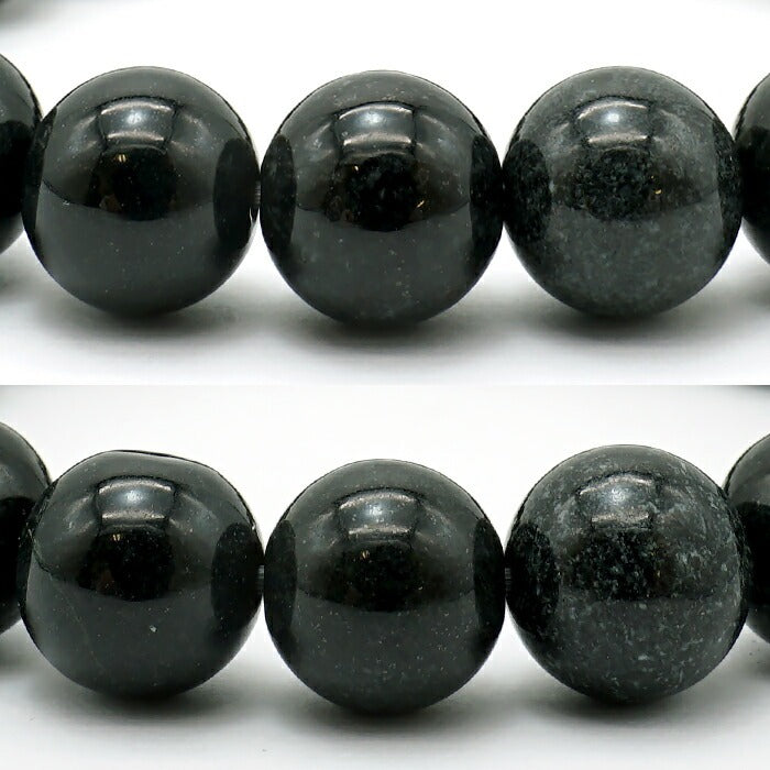 Itoigawa Jade black 10mm bracelet (One-of-a-kind) Japan Stone [12011001091502309001]