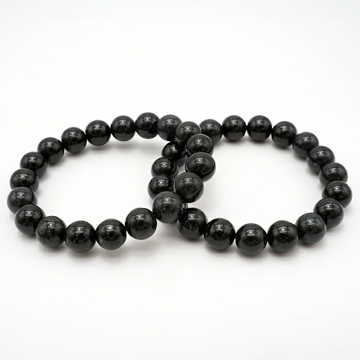 Itoigawa Jade black 10mm bracelet (One-of-a-kind) Japan Stone [12011001091502309001]
