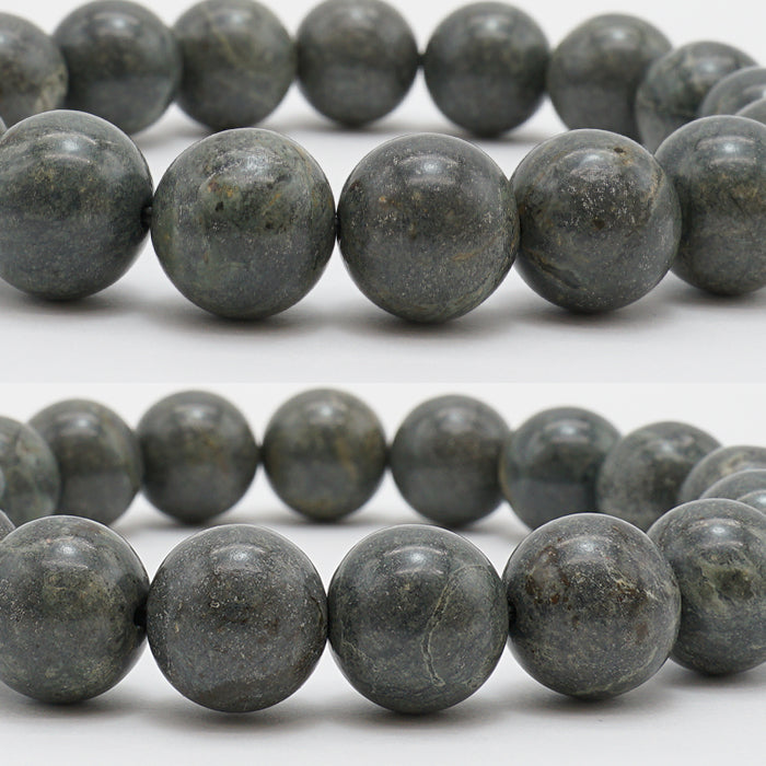 Japan Stones : Yamato Kouseki AAA GREEN Rank 12mm bracelet natural stones Health wealth stones