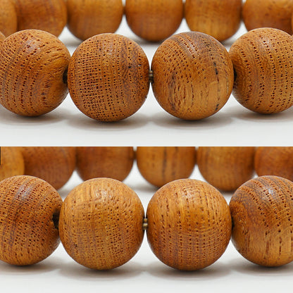 日本名貴木材 - August Zelkova 12mm 手鍊 天然寶石 健康財富寶石