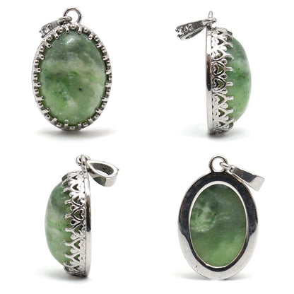 Japan Stones : Hidaka Jade pendant natural stones Health wealth stones 自社製 madein