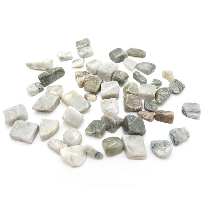Japanese Stone Pebbles - YAMATO YOSHINO Stone Green - purification design interior bracelet made in japan