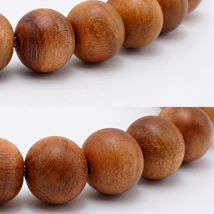 Mt.Koya Cherry 12mm - Japanese precious wood - Bracelet natural stones Health tree stones