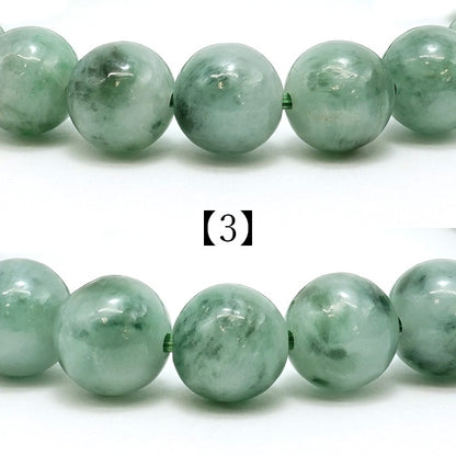 Itoigawa Jade ice type 9.5mm bracelet (One-of-a-kind) Japan Stone [12010901091502309004]
