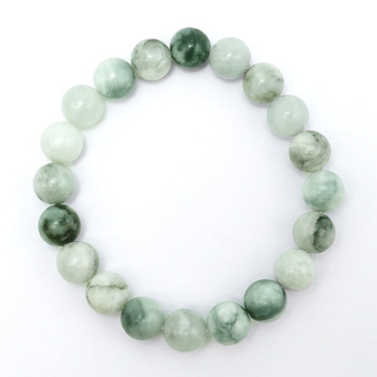 Itoigawa Jade blue 10mm bracelet (One-of-a-kind) Japan Stone [12011001091502408007]