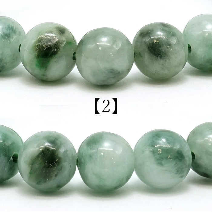 Itoigawa Jade ice type 9.5mm bracelet (One-of-a-kind) Japan Stone [12010901091502309004]