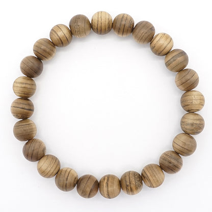 Jindai Koya Pine 8mm - Japanese precious wood -  Bracelet natural stones Health tree stones