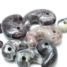 Japanese Stone: Arknite Magatama (Ultra Small) 10mm, comma shape