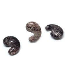 Japanese Stone: Arknite Magatama (Ultra Small) 10mm, comma shape