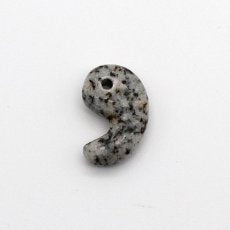 Kurama Stone Hook-shaped Pendant (Small), Kyoto Prefecture Origin, Natural Stone, Power Stone