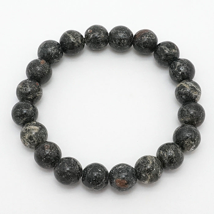 Japan Stones: Black Hide Garnet 10mm SRank bracelet natural stones Health wealth stones